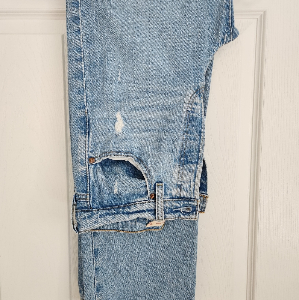 Levis Ribcage Stright Ankle